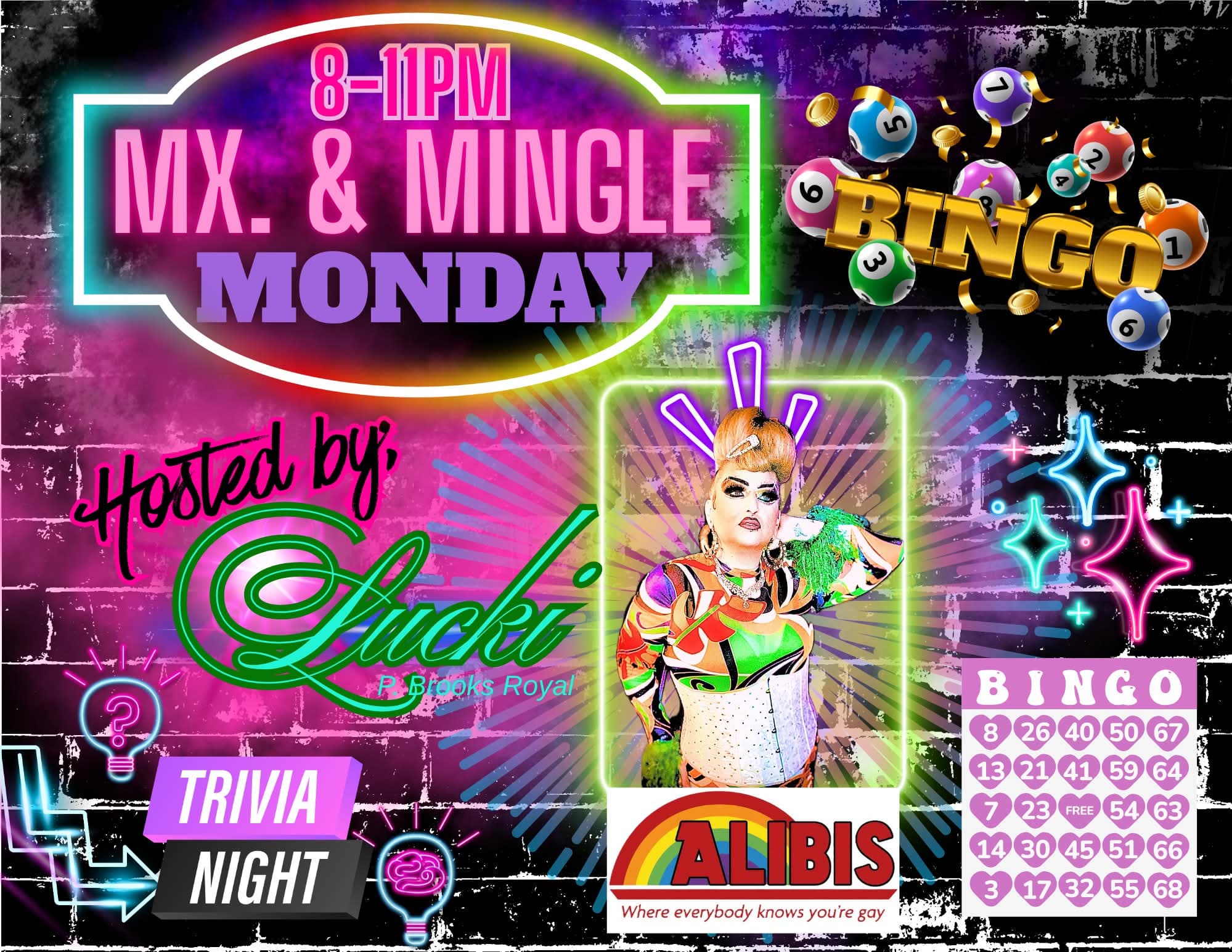 Mx & Mingle Monday with Lucki Brooks Royal