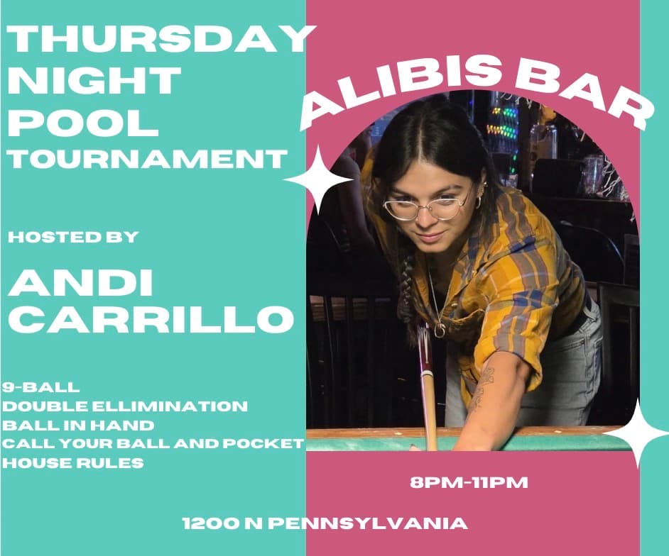 9-Ball Tournament with Andi Carrillo