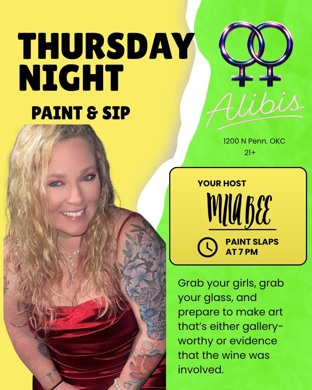 Paint & Sip With Mila Bee