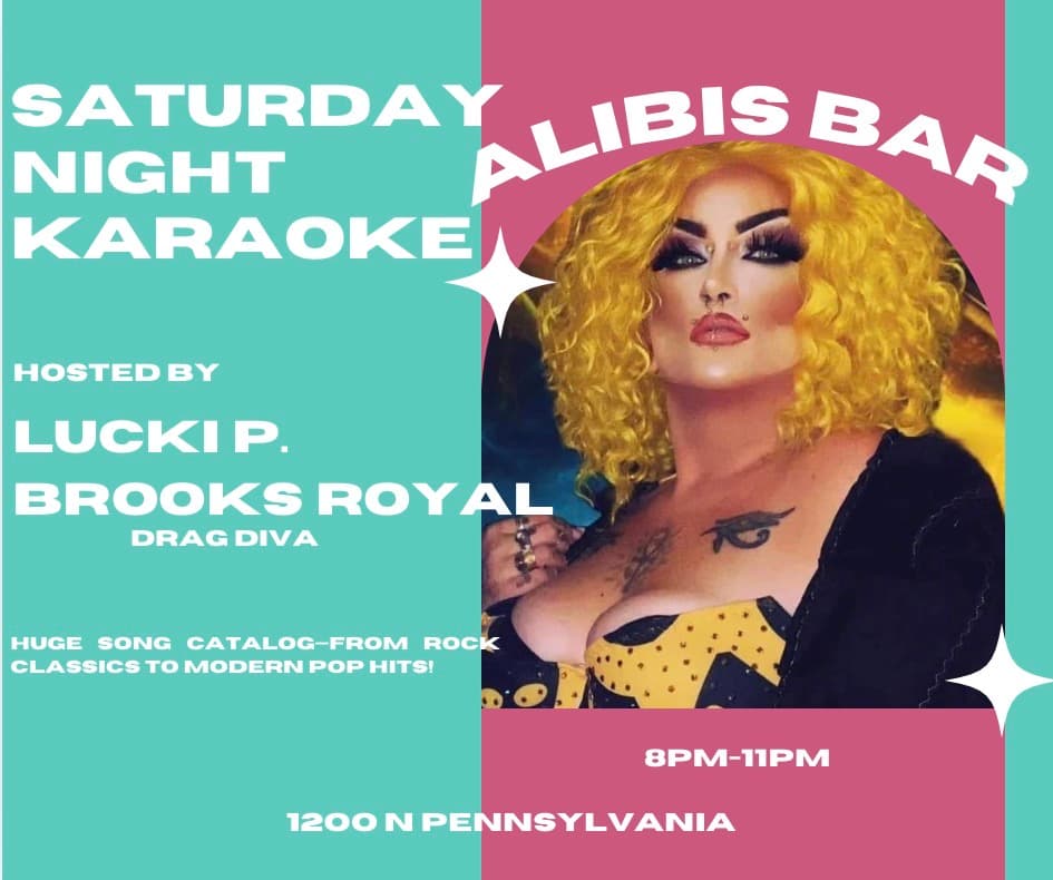 Karaoke night with Lucki P. Brooks Royal