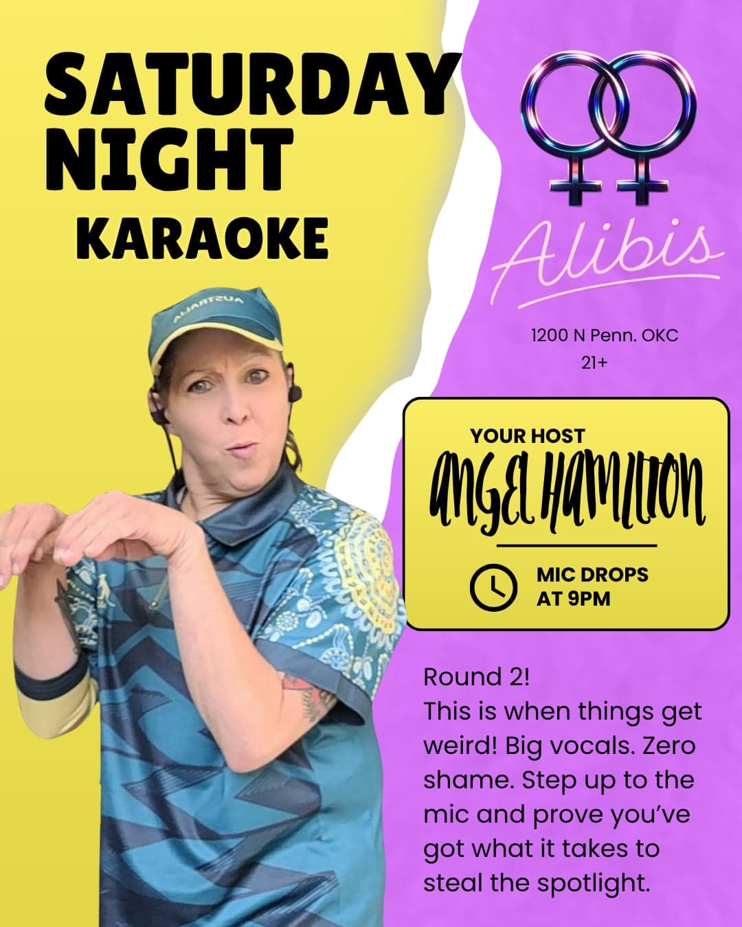 Karaoke with Angel Hamilton